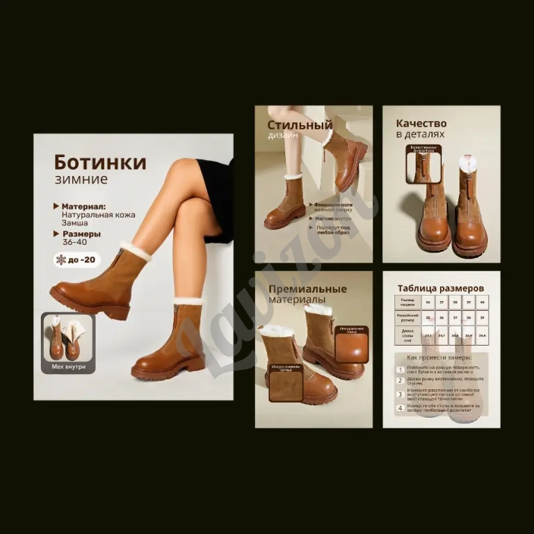 Инфографика для маркетплейсов