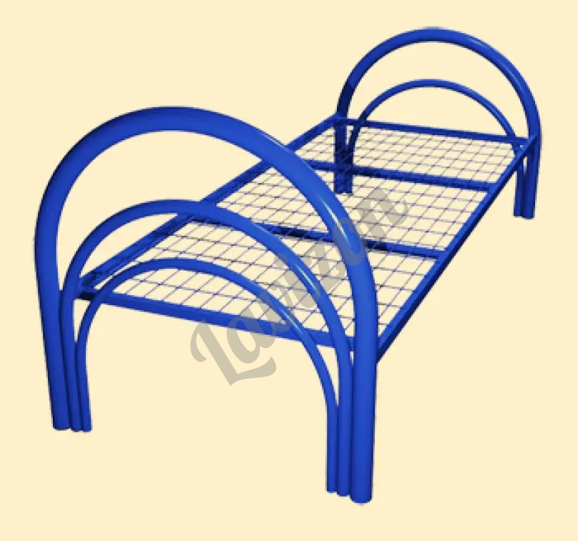 Долговечные металлические кровати для дачи