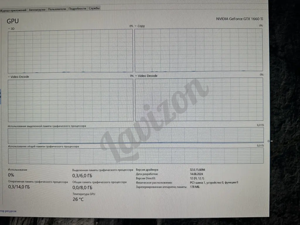 ПУ ИГРОВОЙ GTX 1660 TI