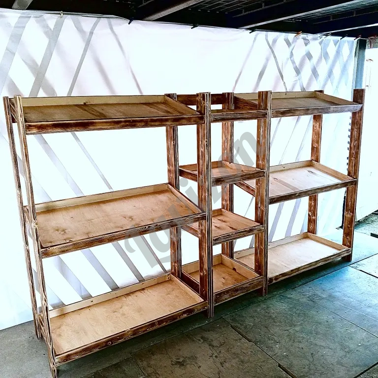 Стеллажи из массива