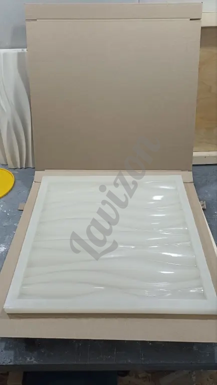 Силиконовая форма для 3D панелей