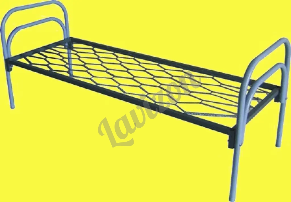 Качественные одноярусные кровати металлические