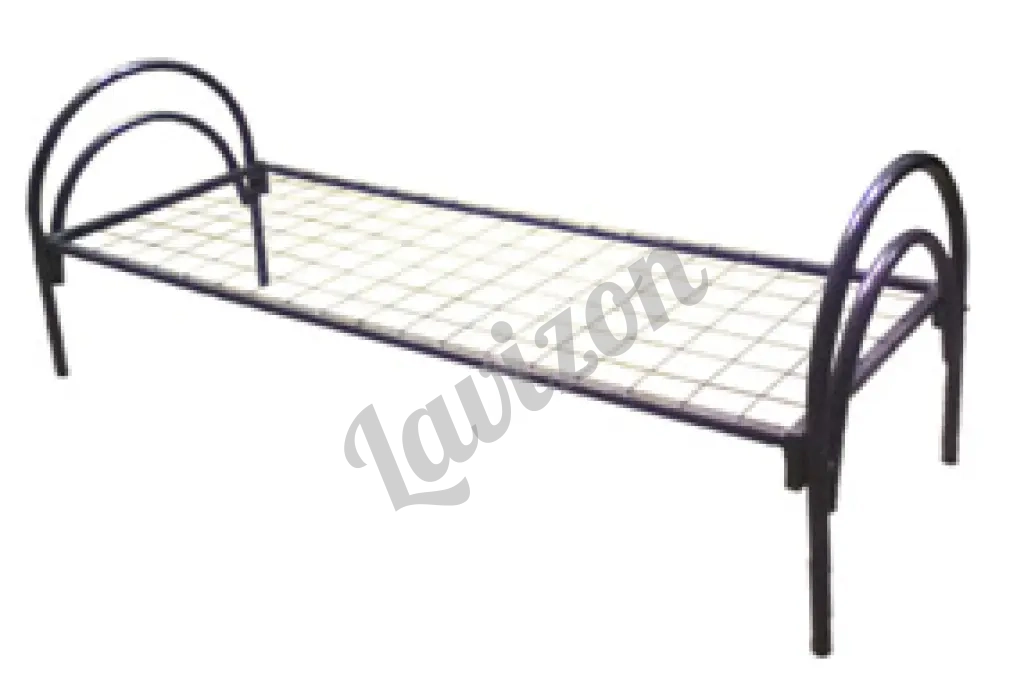 Качественные одноярусные кровати металлические