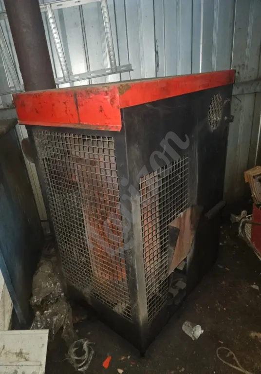 Печь на отработке.