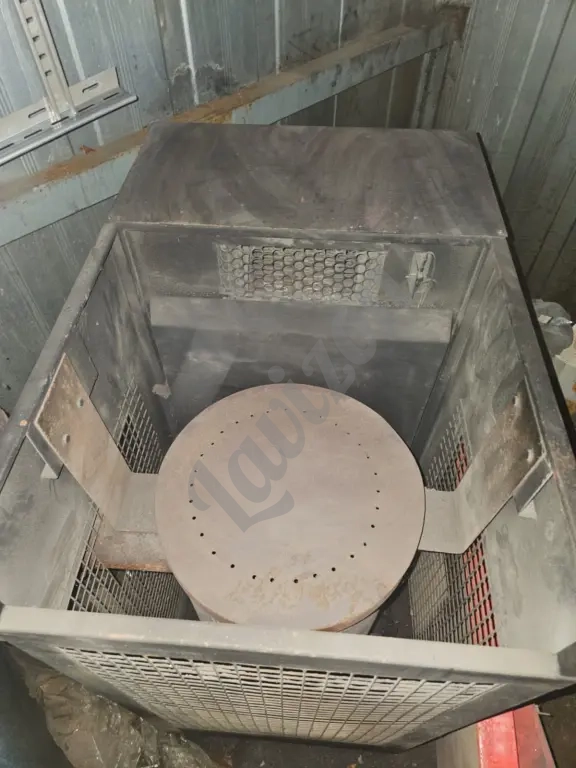 Печь на отработке.