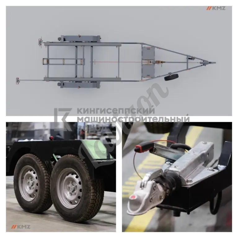 Прицеп для перевозки катеров, лодок и яхт «Валья»