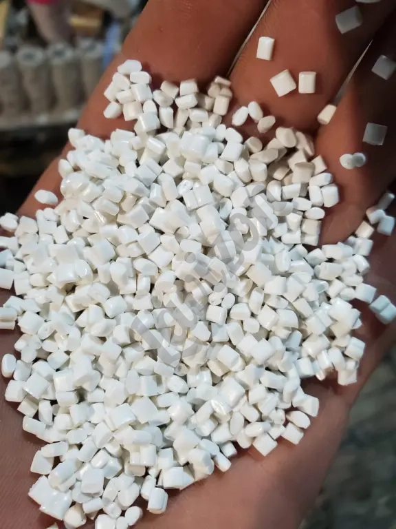 гранула полипропилена белого цвета вторичная