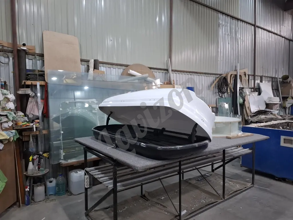 Автобокс Koffer 480л., белый