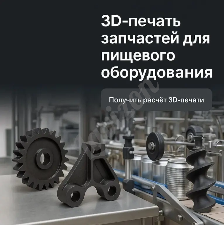 Нужна деталь для ремонта, прототип или уникальный подарок? Напечатаем для вас из прочного пластика (ABS, PETG) с точностью до 0.1 мм.