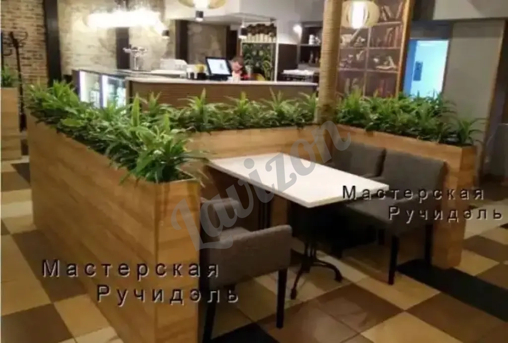 Кашпо-перегородка современные подставки под цветы напольные