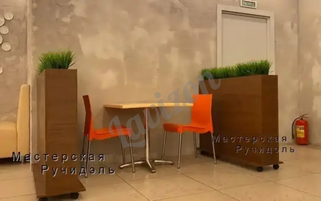 Кашпо-перегородка современные подставки под цветы напольные