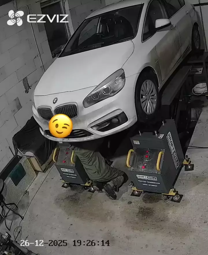 Диагностика подвески на вибростенде