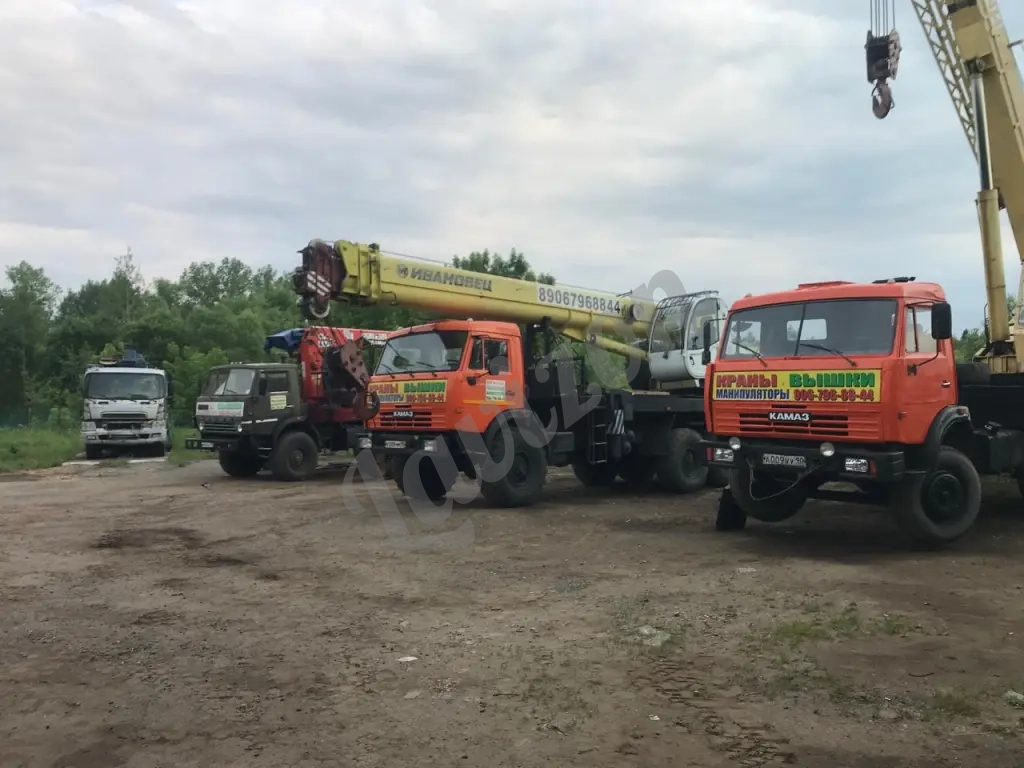 Аренда и услуги автокрана, 31м , с гуськом 7 м.